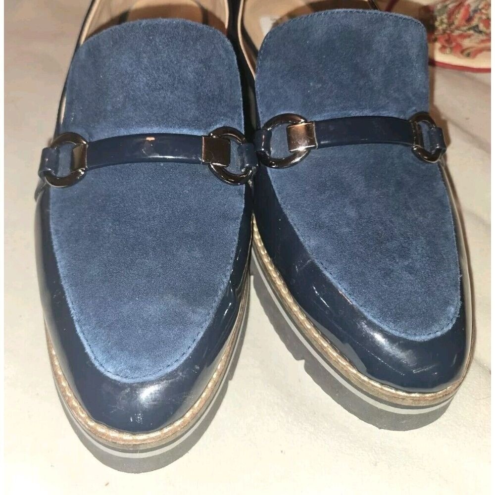 Alex Marie Women's Loafers Navy Blue Slip On Comfort Shoes Size 11M - Picture 4 of 11